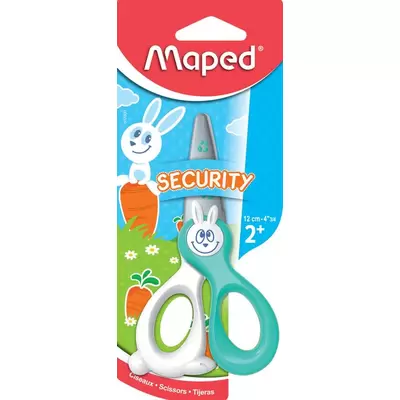 Ножницы детские 12см MAPED KidCut, безопасные, лезвия из стекловолокна