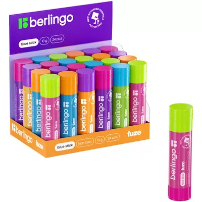 Клей-карандаш BERLINGO Fuze 10г