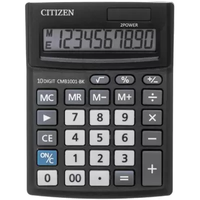 Калькулятор настольный CITIZEN Business Line CMB1001-BK 10-разр., 102х137х31мм, черный