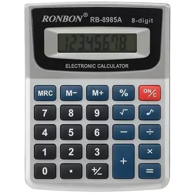 Калькулятор настольный RB-8985A 8-разр. 127х98х25мм