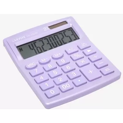 Калькулятор настольный deVENTE DD-3310P, 10 разрядный, 105х127х21 мм, пастельный сиреневый