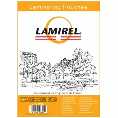 Пленка для ламинирования LAMIREL 75х105 125мкм