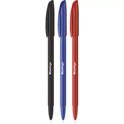 Ручка шариковая BERLINGO Metallic 0,7мм, синий