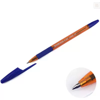 Ручка шариковая ERICH KRAUSE R-301 Amber Grip, синий