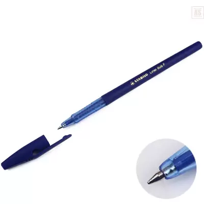 Ручка шариковая STABILO Liner 0,38мм, синий