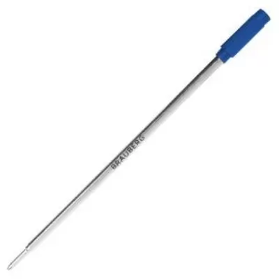 Стержень шариковый BRAUBERG 116мм 1,0мм металлический, для поворотных ручек, синий