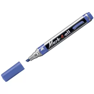 Маркер перманентный STABILO Mark-4-All 1-4мм, синий
