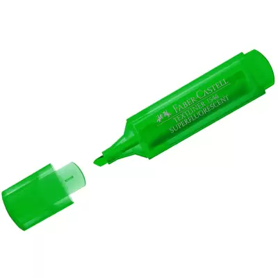 Текстовыделитель FABER CASTELL 46 Superfluorescent 1-5мм, флуоресцентный зеленый