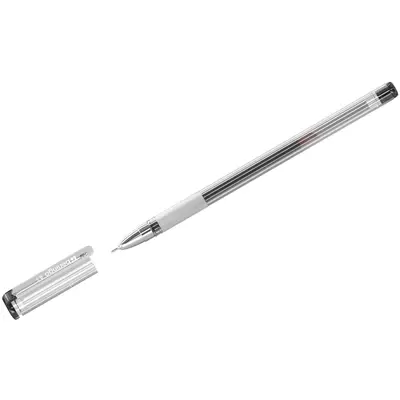 Ручка гелевая BERLINGO Standard 0,5мм грип, черный
