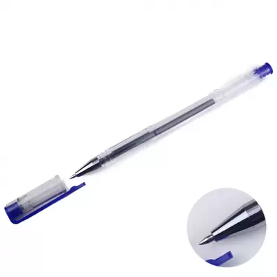 Ручка гелевая ATTOMEX 0,5мм, синий