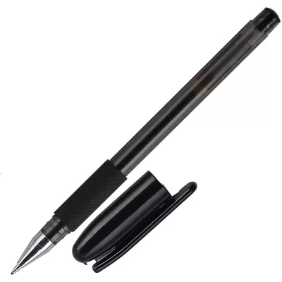 Ручка гелевая deVENTE 0,5мм грип, черный
