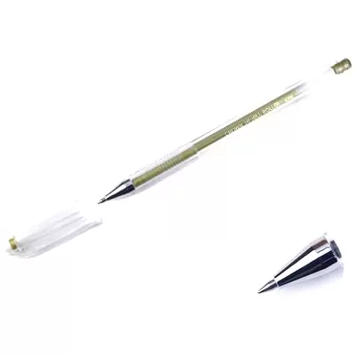 Ручка гелевая CROWN 0,7мм, золотой