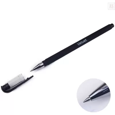Ручка гелевая BERLINGO Velvet 0,5мм, черный
