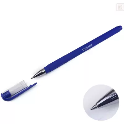 Ручка гелевая BERLINGO Velvet 0,5мм, синий