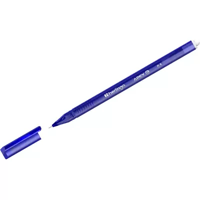 Ручка гелевая BERLINGO Apex E 0,5мм, со стираемыми чернилами, синий