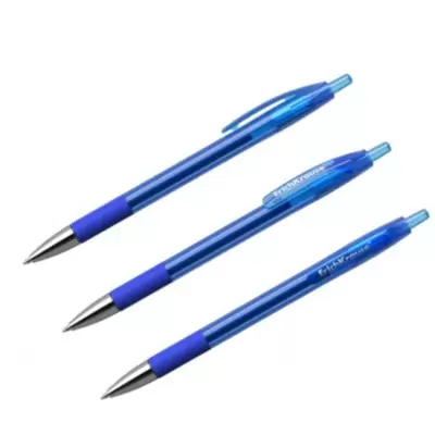 Ручка гелевая автоматическая ERICH KRAUSE R-301 Original Gel Matic&Grip 0,5мм, синий
