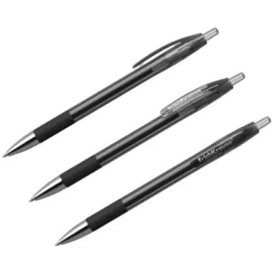 Ручка гелевая автоматическая ERICH KRAUSE R-301 Original Gel Matic&Grip 0,5мм, черный