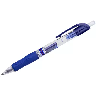 Ручка гелевая автоматическая CROWN CEO Jell 0,7мм, синий