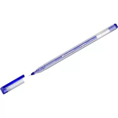 Ручка гелевая BERLINGO Apex 0,5мм, синий