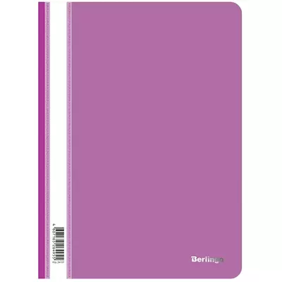 Папка-скоросшиватель BERLINGO А4, фиолетовый