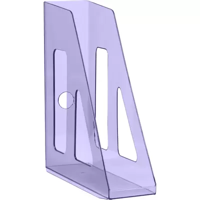 Лоток вертикальный СТАММ Актив 70мм тонированный фиолетовый