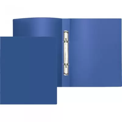 Папка на 2-х кольцах ATTOMEX 16мм, синий