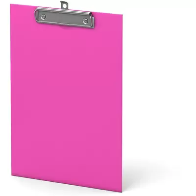Планшет с зажимом ERICH KRAUSE Neon А4, розовый