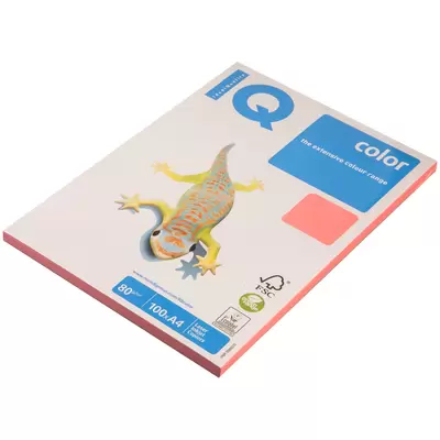 Бумага для офисной техники IQ Color neon А4 80г/м2 100л., розовый неон
