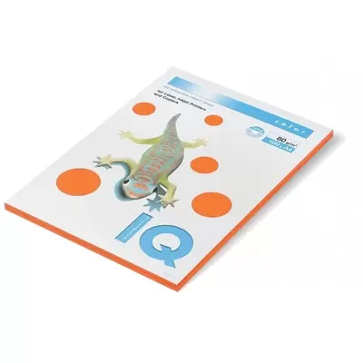 Бумага для офисной техники IQ Color neon А4 80г/м2 100л., оранжевый неон