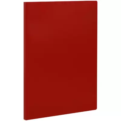 Папка с 20 вкладышами СТАММ А4, 14мм, 500мкм, красный
