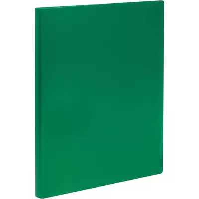Папка с 20 вкладышами СТАММ А4, 14мм, 500мкм, зеленый
