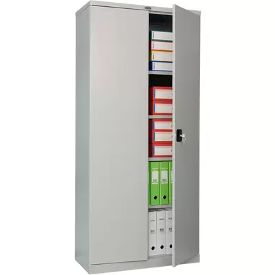 Шкаф металлический СВ-12, 1860x850x400, серый