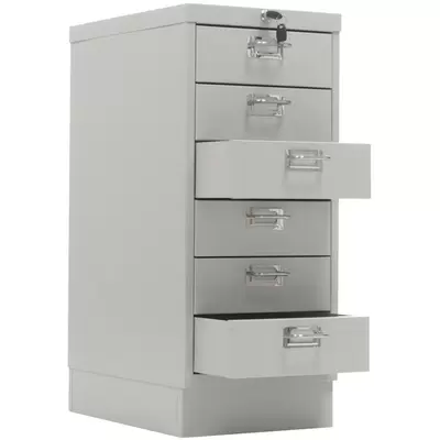 Шкаф многоящечный металлический ПРАКТИК MDC-A4/650/6, 650*277*405, серый