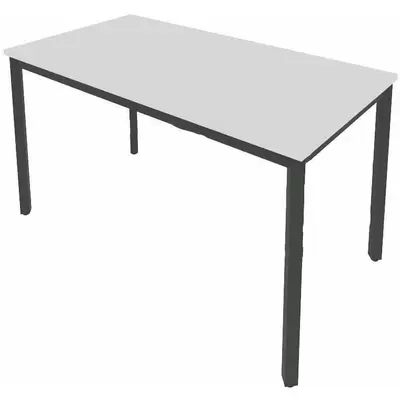 Стол письменный на металлокаркасе Slim system С.СП-5, 1380х720х750, серый/антрацит