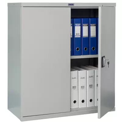 Шкаф металлический СВ-11, 930x850x400, серый