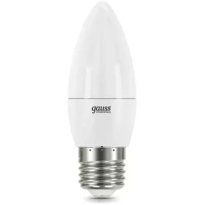 Лампа GAUSS Elementary Свеча 12W 950lm 6500K E27 LED