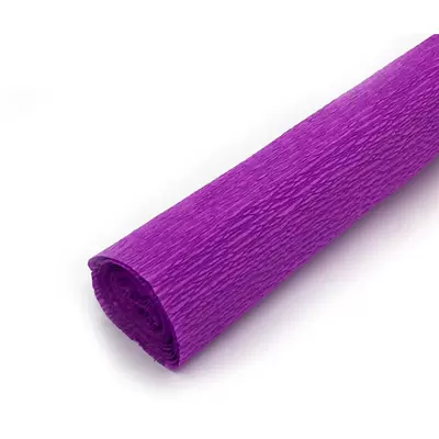 Бумага флористическая 50х250см рулон, 180г/м, фиолетовый