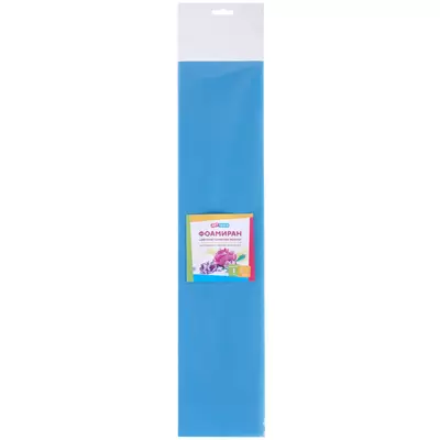 Цветная пористая резина (фоамиран) ART SPACE 50х70, 1мм, в пакете, голубой