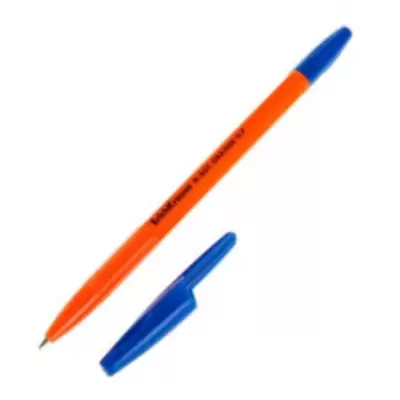 Ручка шариковая ERICH KRAUSE R-301 Orange 3шт.пакет, синий