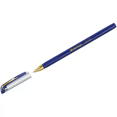Ручка шариковая BERLINGO xGold 0,7мм грип, синий