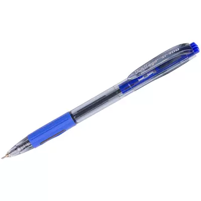 Ручка шариковая автоматическая BERLINGO SI-400 0,7мм грип, синий