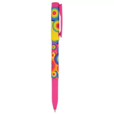 Ручка шариковая BRUNO VISCONTI. FreshWrite. Crazy. Круги цветные, 0,7мм