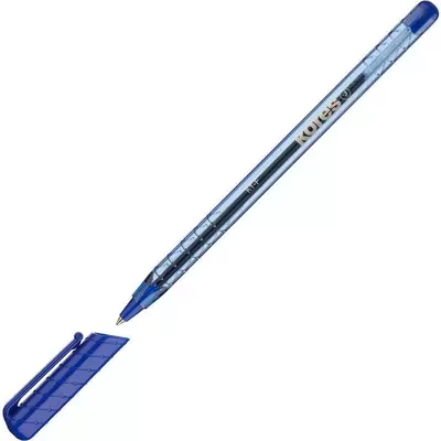 Ручка шариковая KORES K1 0,5мм корпус трехгранный, синий