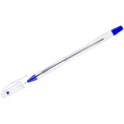 Ручка шариковая CROWN Oil Jell, 0,7мм, синий