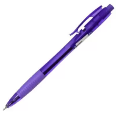 Ручка шариковая автоматическая deVENTE Rio 0,7мм, ультра гладкое письмо, корпус ассорти, синий