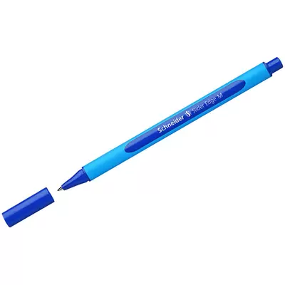 Ручка шариковая SCHNEIDER Slider Edge M 1мм, корпус голубой, синий
