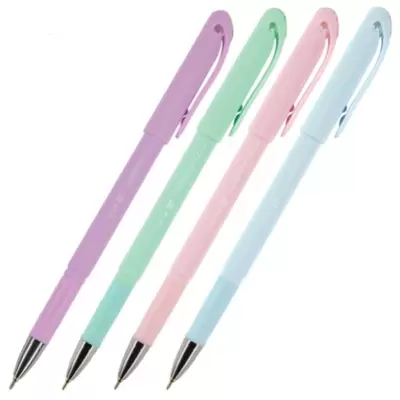 Ручка шариковая BRUNO VISCONTI SoftWrite Zefir, 1мм, на масляной основе, корпус ассорти, синий