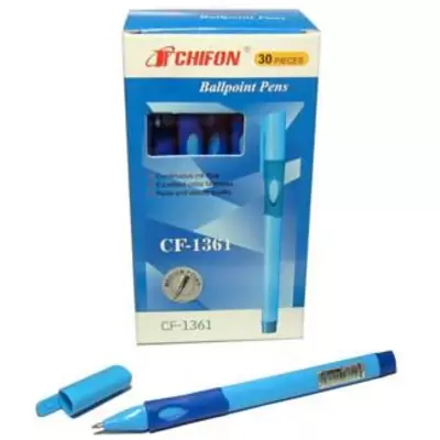 Ручка шариковая CHIFON для левшей 0,7мм, синий