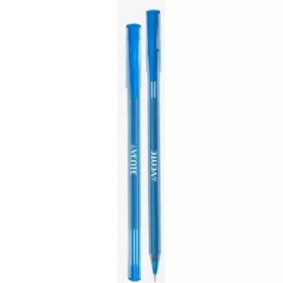 Ручка шариковая deVENTE Skylark 0,6мм, на масляной основе, корпус синий, синий