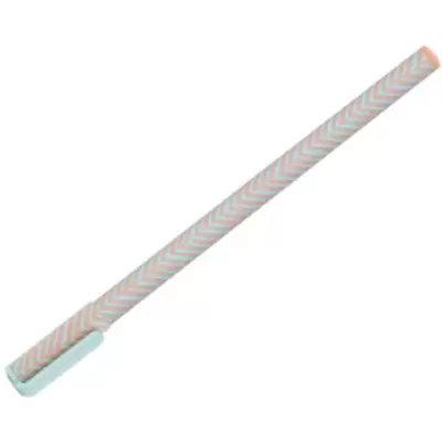 Ручка шариковая GREENWICH LINE.Pastel chevron синяя, 0,7мм, софт-тач